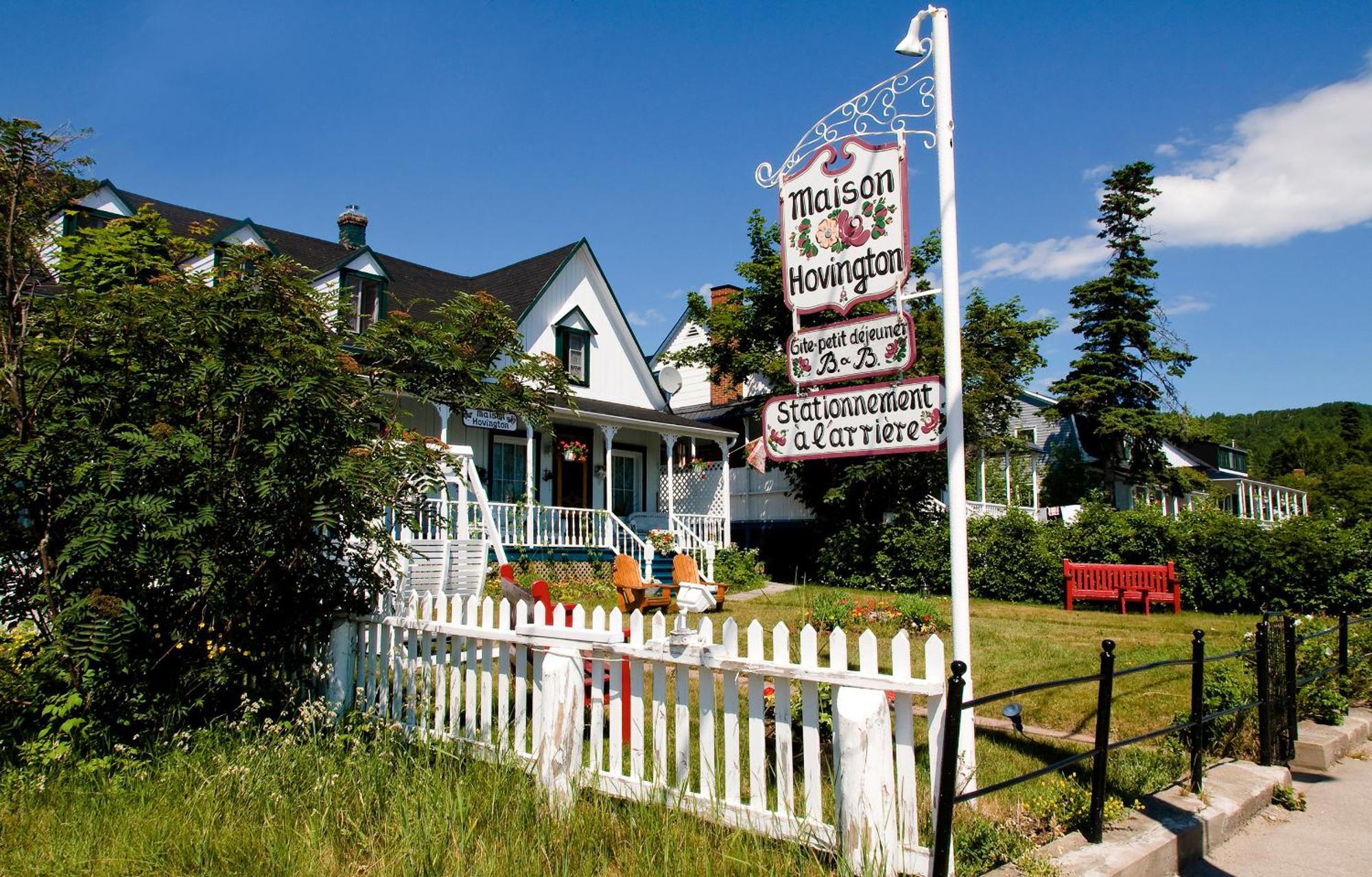 Maison Hovington Bed & Breakfast Tadoussac Eksteriør bilde